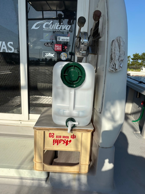 鳥取の釣り船Venus（ビーナス）水ポンプ